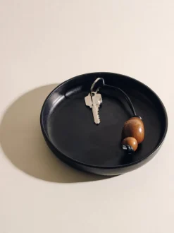 The Tagua Key Chain in Cognac