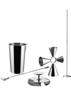 The Tending Box Set: Mixing Glass Jigger Strainer Spoon Baton