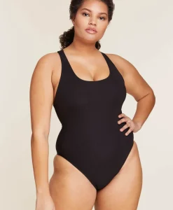The Tulum One-Piece in Ribbed
