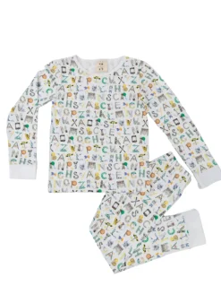 The Two Piece Pajama Set - NYC Alphabet Soup