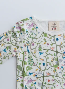 The Two Piece Pajama Set - Tropical Garden