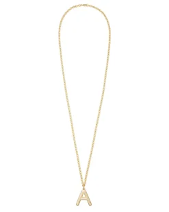 The Very Big Puffy Initial Necklace