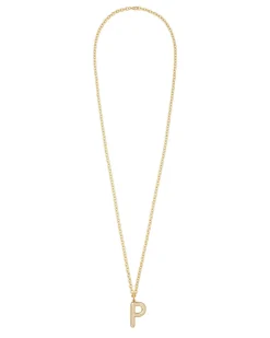 The Very Big Puffy Initial Necklace