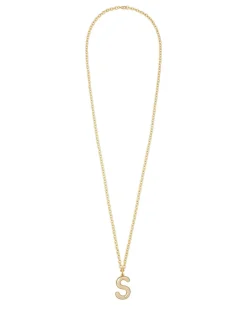 The Very Big Puffy Initial Necklace