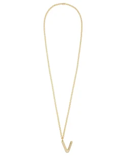 The Very Big Puffy Initial Necklace