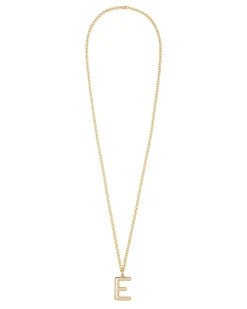 The Very Big Puffy Initial Necklace