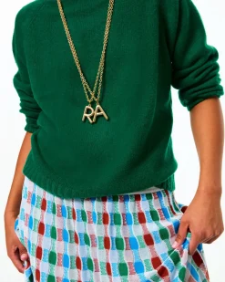 The Very Big Puffy Initial Necklace