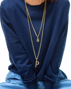 The Very Big Puffy Initial Necklace