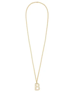 The Very Big Puffy Initial Necklace