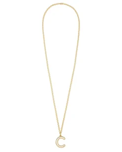 The Very Big Puffy Initial Necklace