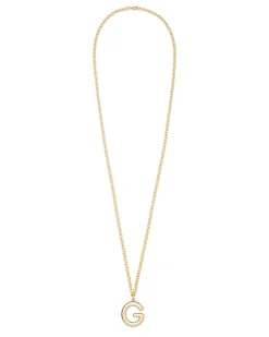 The Very Big Puffy Initial Necklace