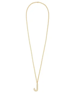 The Very Big Puffy Initial Necklace