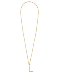 The Very Big Puffy Initial Necklace