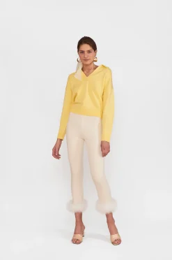 The Weekend Chic Set with Leggings in White