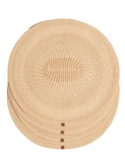 The Woven Placemat in Sand, Set of 4