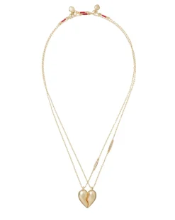 The You and Me Heart Pendant Duo