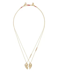 The You and Me Heart Pendant Duo