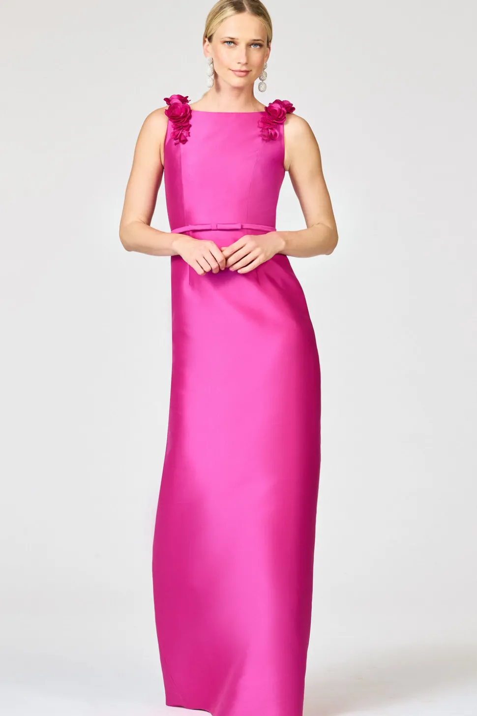 Thea Gown in Magenta
