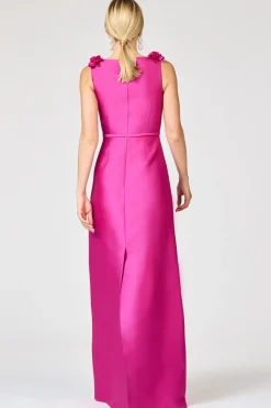 Thea Gown in Magenta