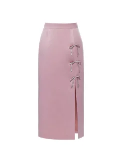 Theresa Skirt Pale Pink Duchesse