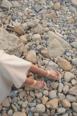 Thessa Vegetable Tanned Leather Sandal