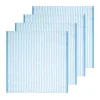Ticking Stripe Napkin in Sky, Set of 4