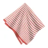 Ticking Stripe Napkin in Tomato, Set of 4