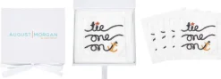 Tie One On Cocktail Napkins, Set of 4