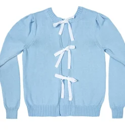 Tie-Back Puff Sleeve Crew