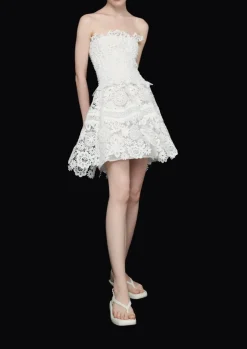 Tiffany Mini Dress in White