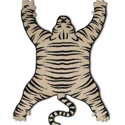 Tigre Rug in Black & Natural