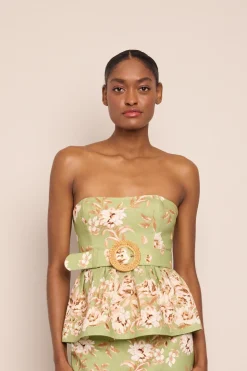 Tilda Top in Farfella Sage