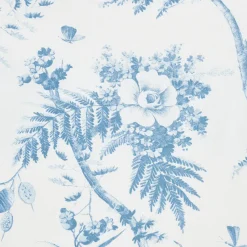 Toile De La Prairie Fabric in Blue