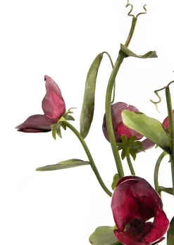 Tole Flower Potted Sweet Pea