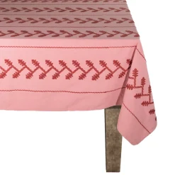 Tonal Red Vine Tablecloth