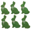 Topiary Bunny Cookies, Set of 6
