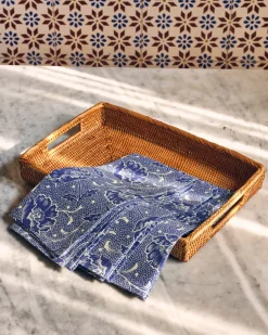 Toscana Blue Napkins, Set of 4