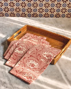 Toscana Red Napkins, Set of 4