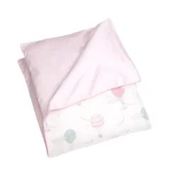 Touch The Sky Baby Duvet in Pink