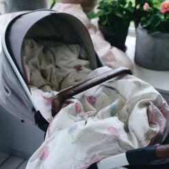 Touch The Sky Baby Duvet in Pink