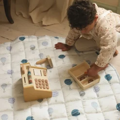 Touch The Sky Play Mat in Blue