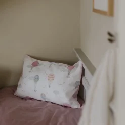 Touch The Sky Toddler Pillow in Pink