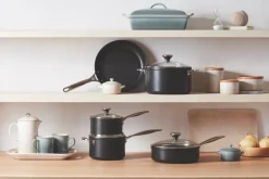 Toughened Nonstick PRO 6-1/3 qt. Stockpot with Glass Lid