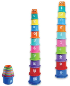 Tower of Fun Stacking Cups