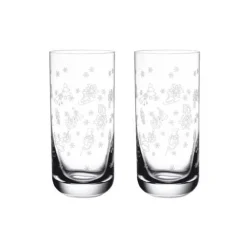Toys Delight Stems Longdrink Tumbler in Clear, Set of 2
