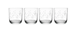 Toys Delight Stems Shot Glass Set in Clear, Set of 4
