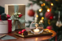 Toys Delight Stems Tealight Holder in Clear