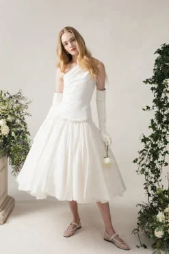 Tracey Dress in Ivory