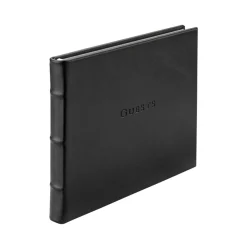Traditional Leather Guest Book