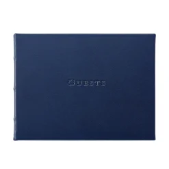 Traditional Leather Guest Book